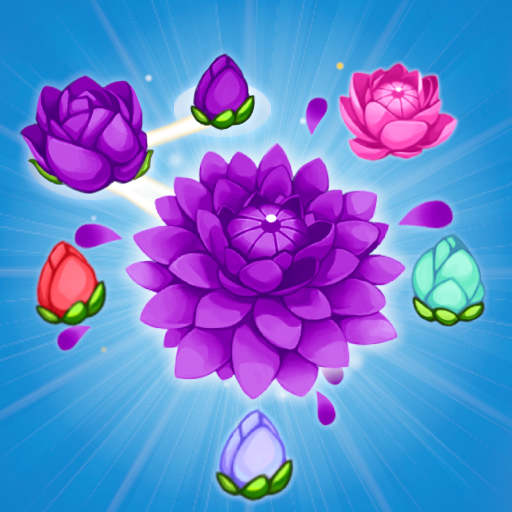 Blumen Verbinden: Match-Rätsel